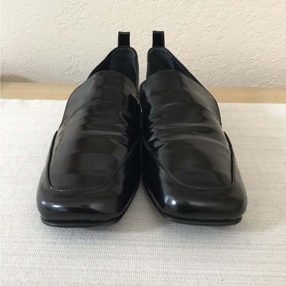 By Far Nick Chain Anklet Patent Leather Loafers size 37 missing chains - Picture 7 of 13